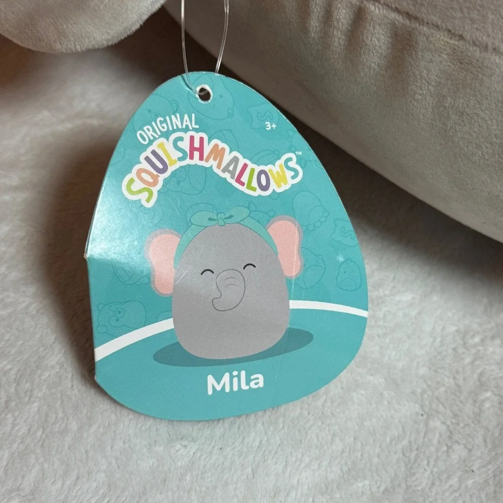 Squishmallow Mila the Elephant with Headband 13 Inch RARE Plush NEW Spring 2025